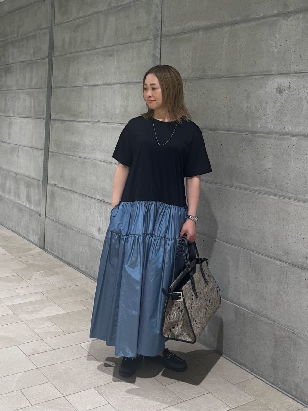 UNITED ARROWS | カット コンビ ドッキング ワンピース | Rakuten