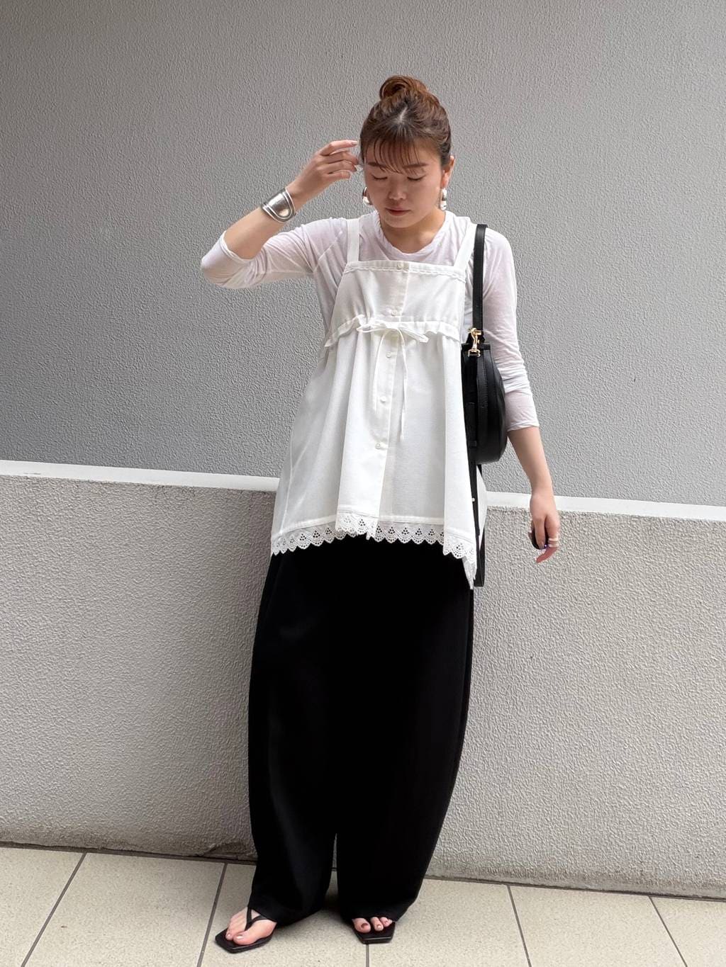 Curensology ＜5AWARENESS＞ロングスリーブTシャツ　白 Curensology（カレンソロジー） tシャツ /「5AWARENESS」ロング