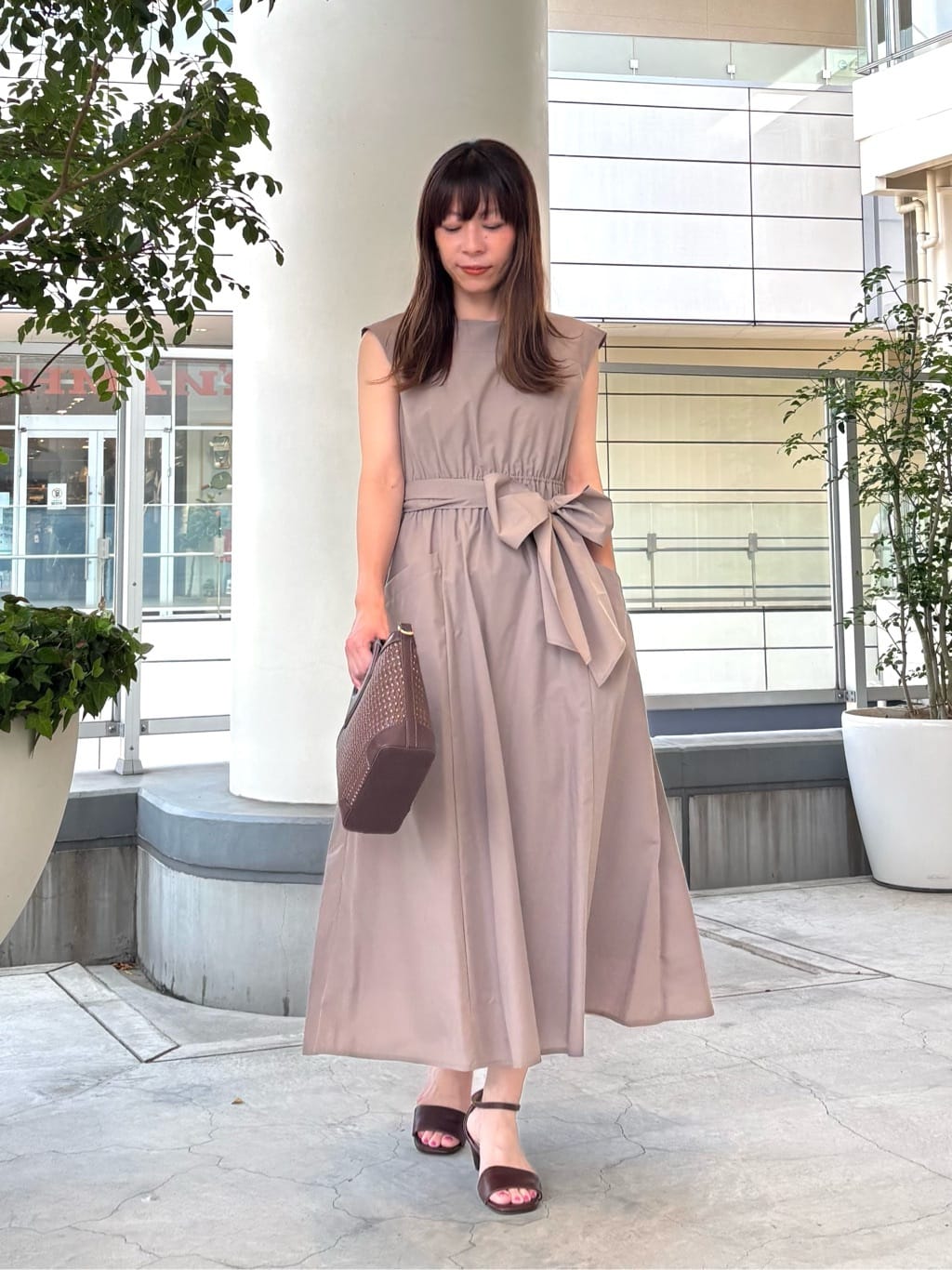 NATURAL BEAUTY BASIC 夏のワンピース ウォッシャブル NATURAL BEAUTY BASIC 夏のワンピース ウォッシャブル シアーシャツ