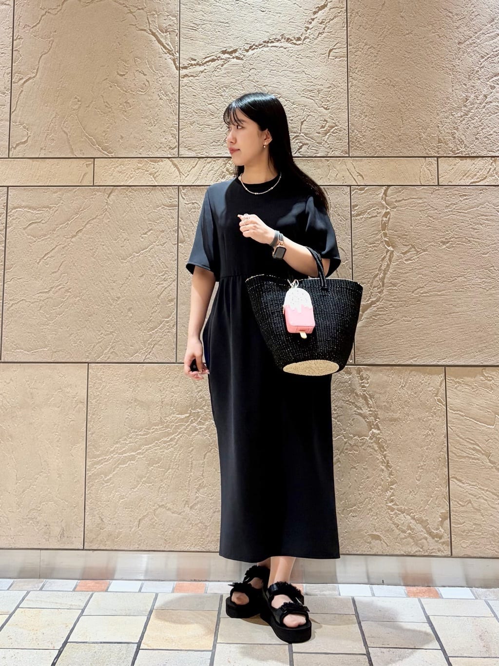 UNITED ARROWS | COMFY ショートスリーブ ワンピース -防汚 UVカット