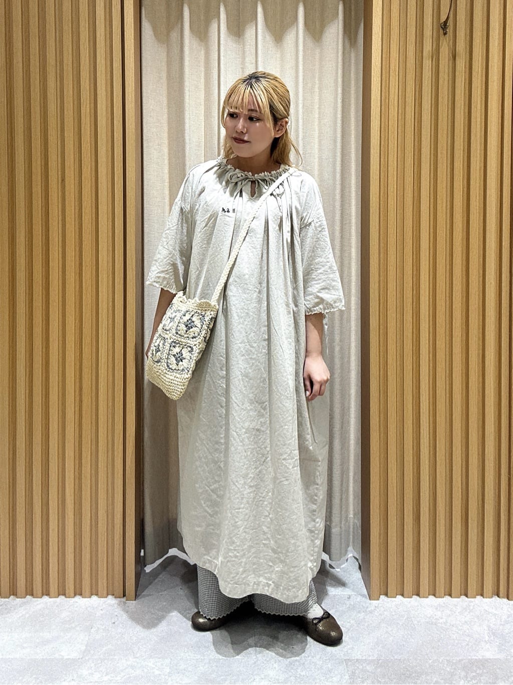 Samansa Mos2 | 【SA刺繍】スモックワンピース | Rakuten Fashion(楽天