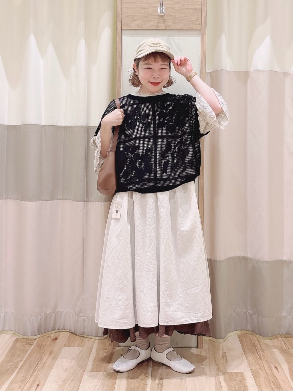 Samansa Mos2 | インド綿3D刺繍スカート | Rakuten Fashion(楽天