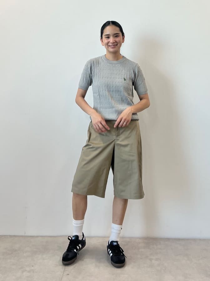 FREAK’S STOREの別注 クルーネック ケーブルニット 限定展開を使ったコーディネートを紹介します。｜Rakuten Fashion(楽天ファッション／旧楽天ブランドアベニュー)7155164