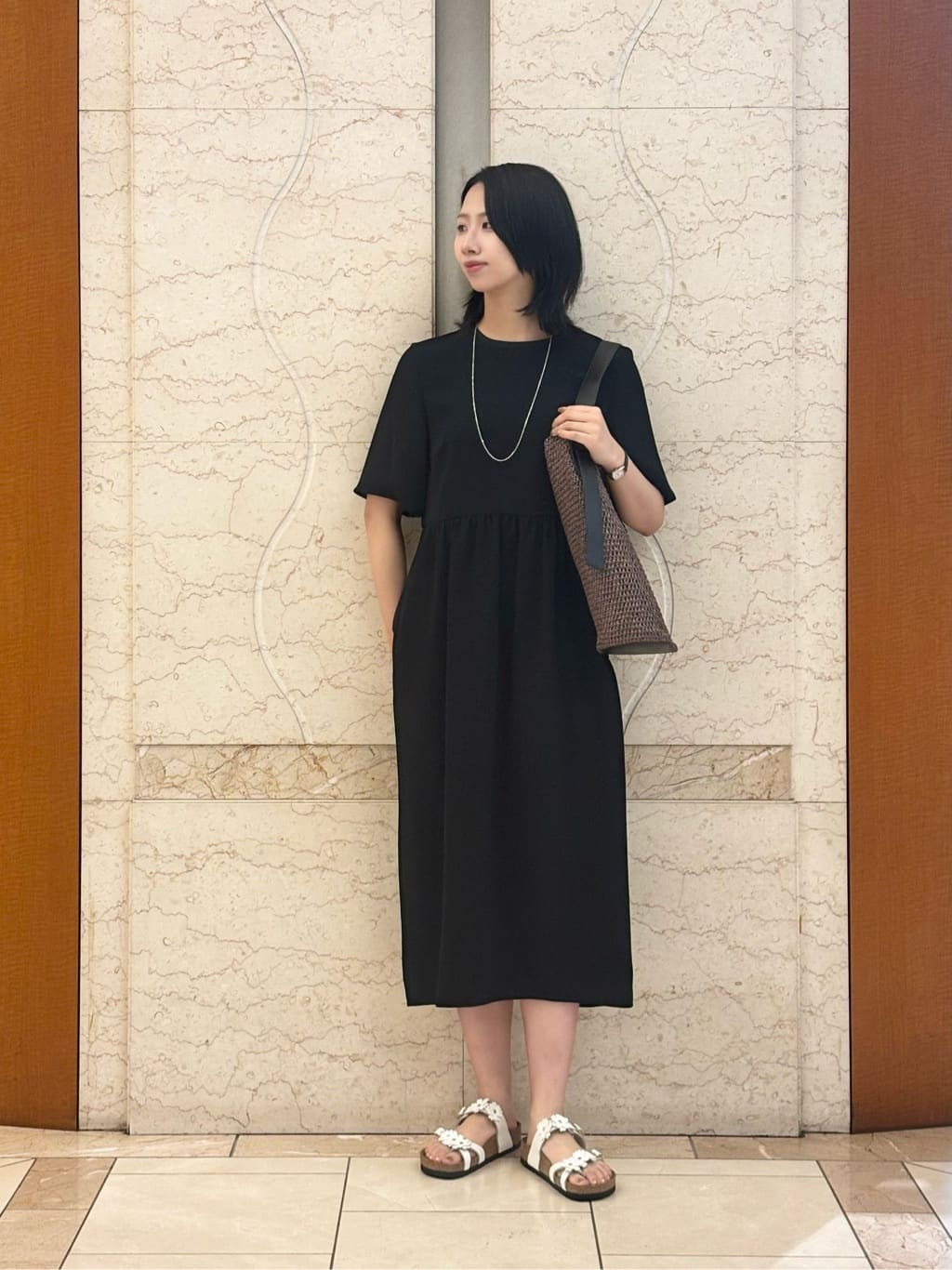UNITED ARROWS | COMFY ショートスリーブ ワンピース -防汚 UVカット