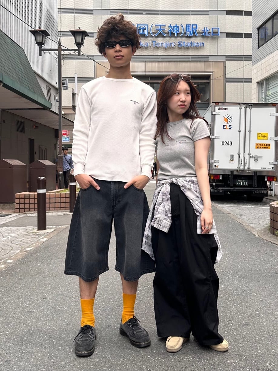 FREAK'S STORE | Essential タイトフィット S/S ヘンリーネックTシャツ