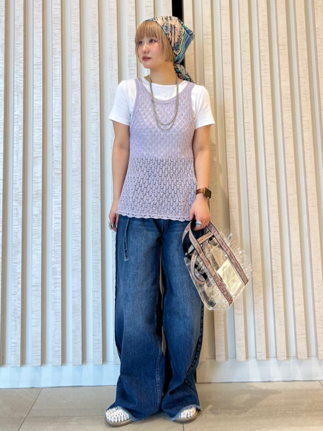 FREAK’S STOREのコットンモダール クルーネック Tシャツ 6色展開 S/Mを使ったコーディネートを紹介します。｜Rakuten Fashion(楽天ファッション／旧楽天ブランドアベニュー)7156028