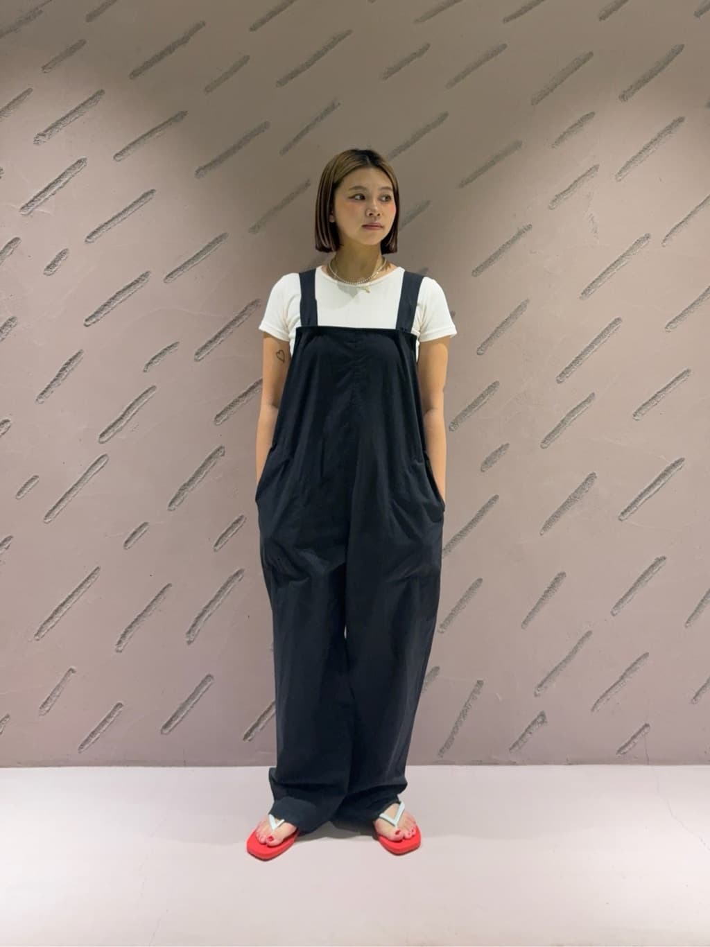 BEAUTY&amp;YOUTH UNITED ARROWS - ROKU メッシュタンク BEAUTY&YOUTH UNITED ARROWS | <6(ROKU)>パターンメッシュ Tシャツ