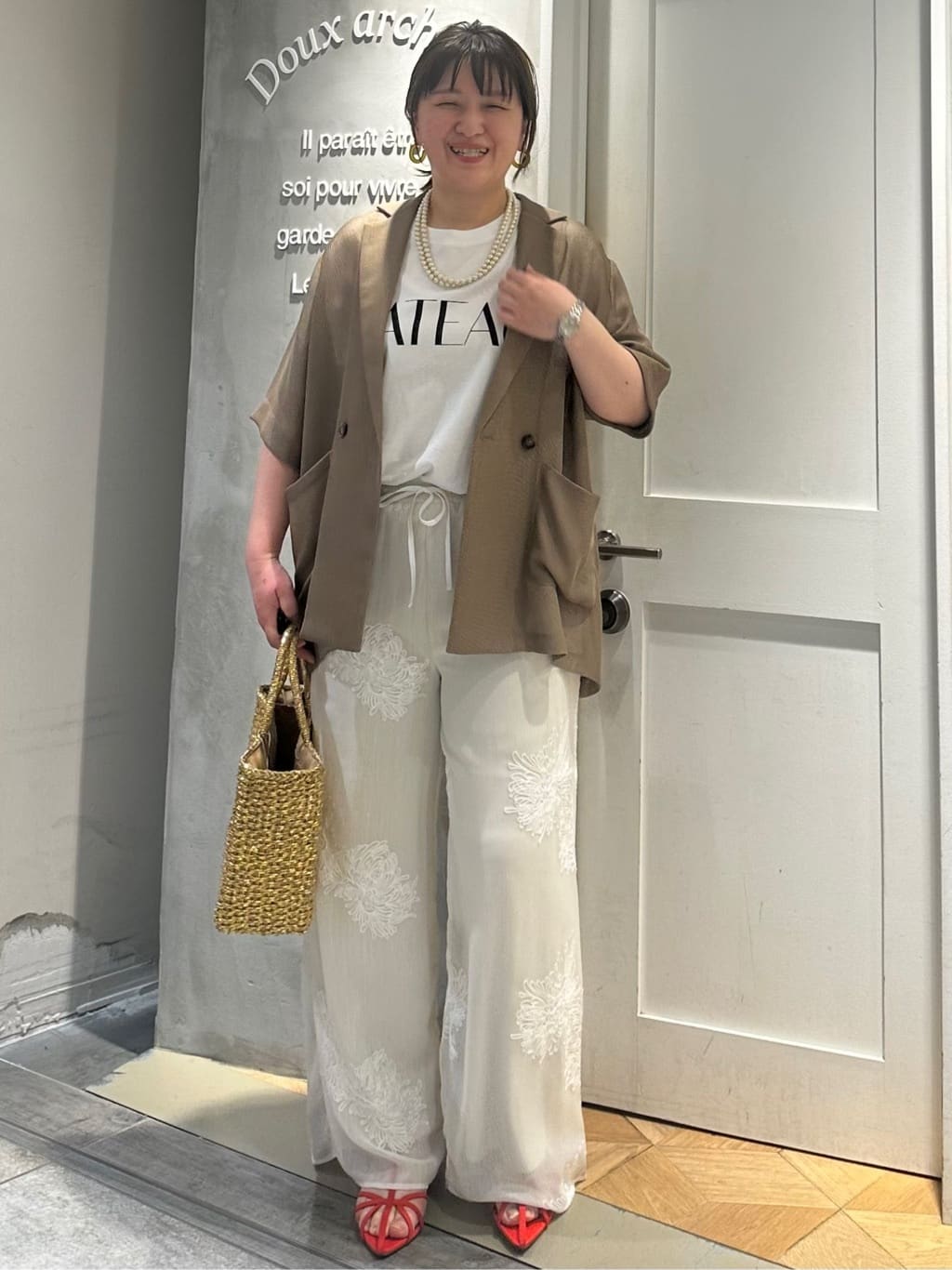 DOUX ARCHIVES | メッシュ半袖ジャケット | Rakuten Fashion(楽天
