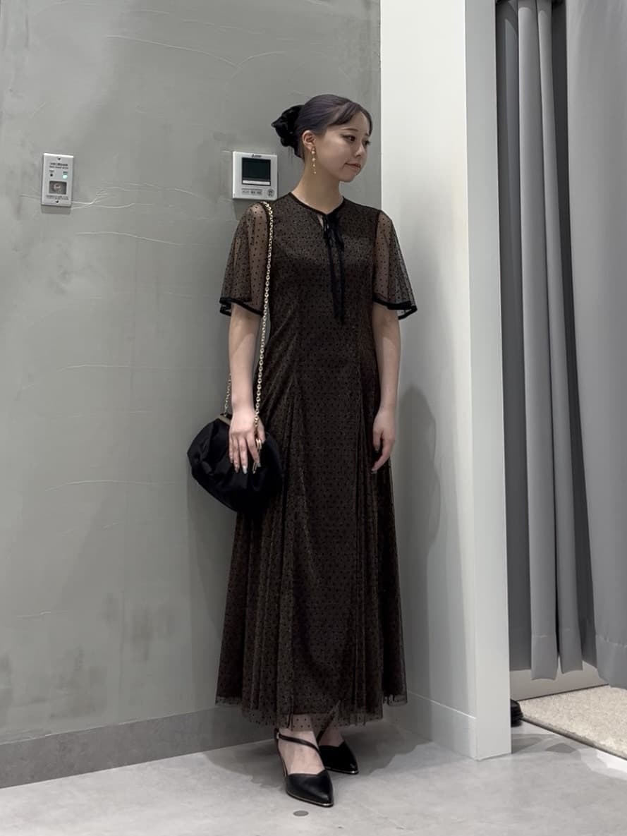 LASUD | パイピングドットドレス | Rakuten Fashion(楽天ファッション