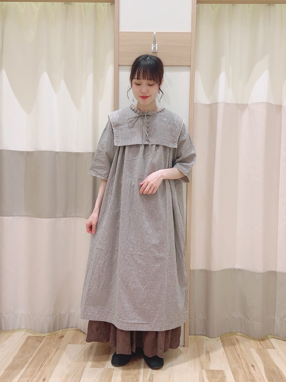 Samansa Mos2 | 【SA刺繍】スモックワンピース | Rakuten Fashion(楽天