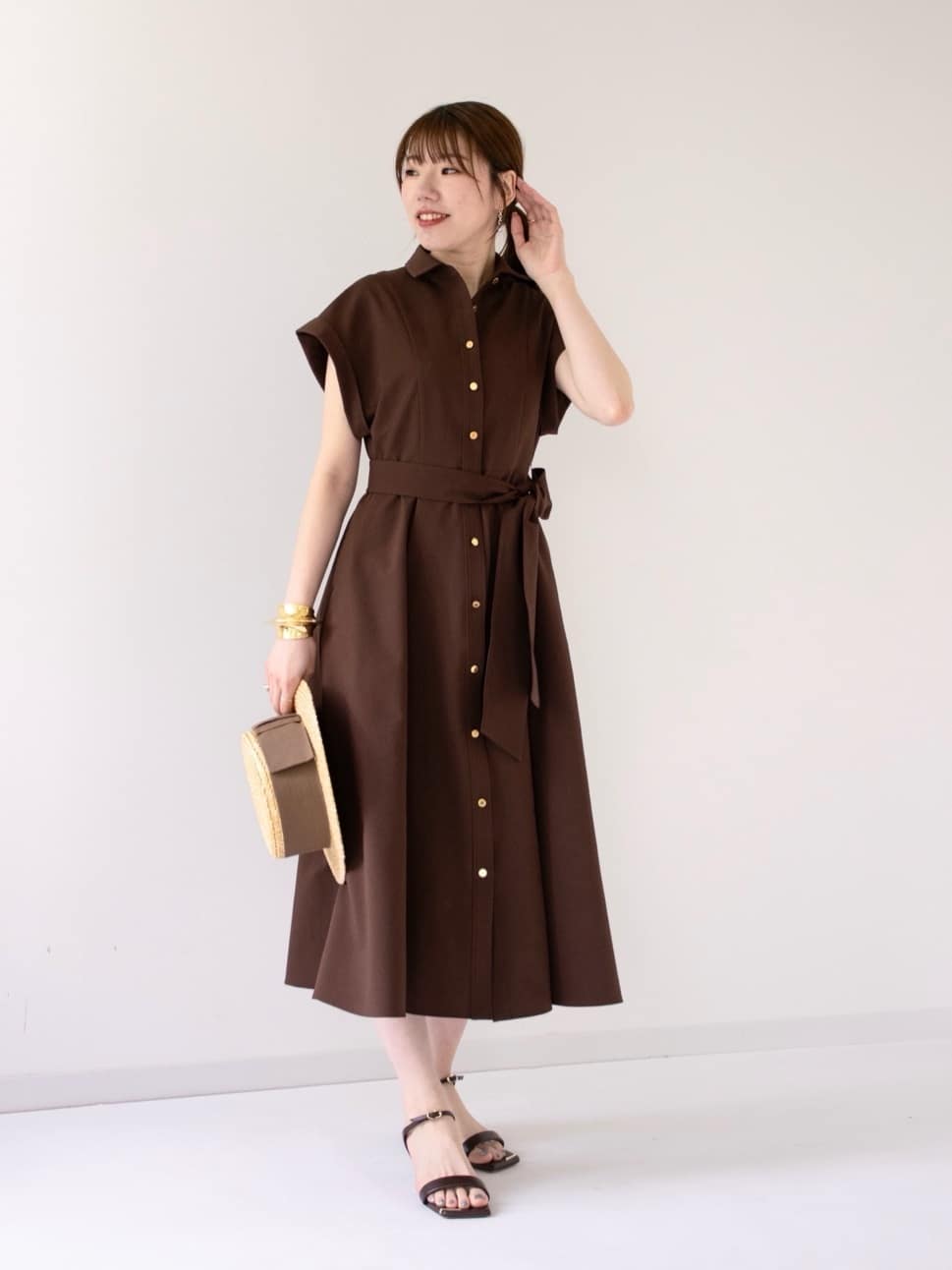 allureville | サッカーウエストリボンシャツワンピース | Rakuten