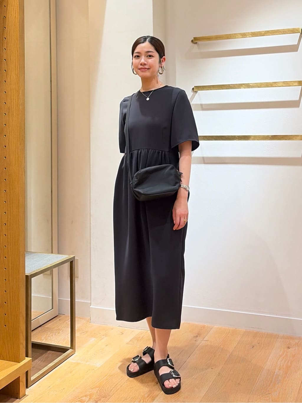UNITED ARROWS | COMFY ショートスリーブ ワンピース -防汚 UVカット