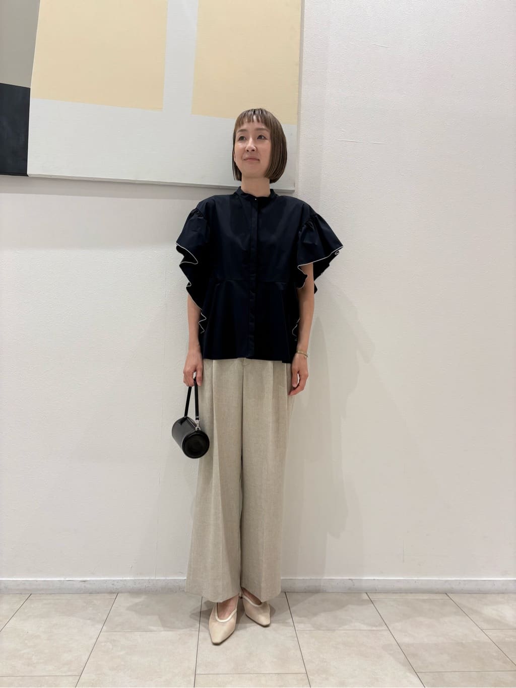 UNITED ARROWS LTD. OUTLET | イージー フレアスリーブ ブラウス -撥水