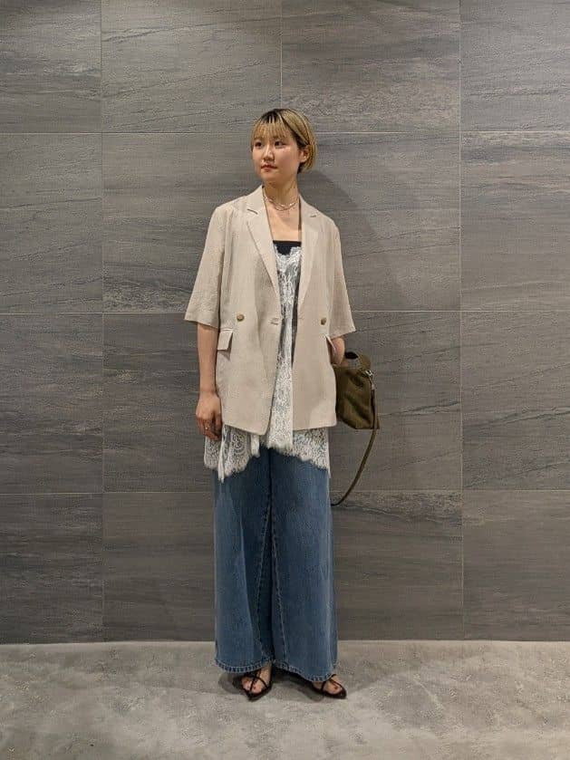 GALLARDAGALANTEの【2.718】ナローストラップサンダルを使ったコーディネートを紹介します。｜Rakuten Fashion(楽天ファッション／旧楽天ブランドアベニュー)7162272