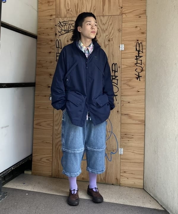 最終価格！！　ティンバーランド×ビームス　ナイロンジャケット　M　NAVY BEAMS MEN | 【別注】Timberland / Nylon Jacket | Rakuten Fashion