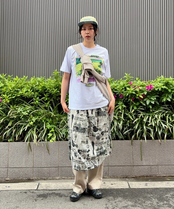 BEAMS WOMEN | 【別注】BINDU / アドバタイジング スカート | Rakuten