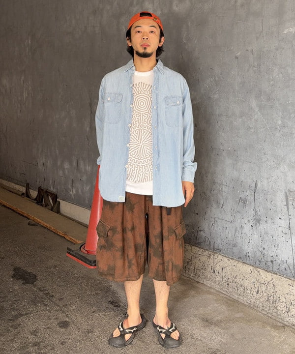 BEAMS MEN | 【別注】Gramicci / Waffle Cargo Shorts | Rakuten