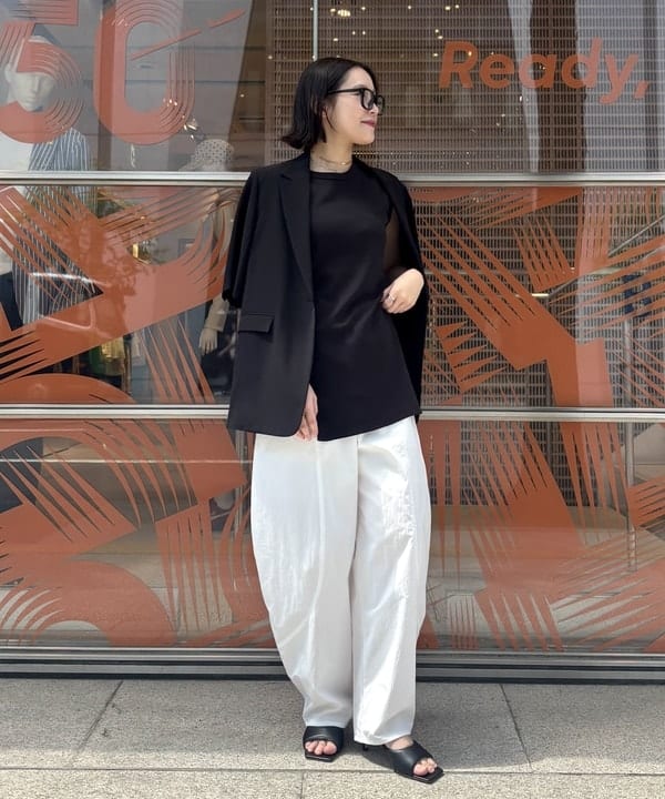 Demi-Luxe BEAMS | ＜ロングセラー＞スクエアパフサンダル .M