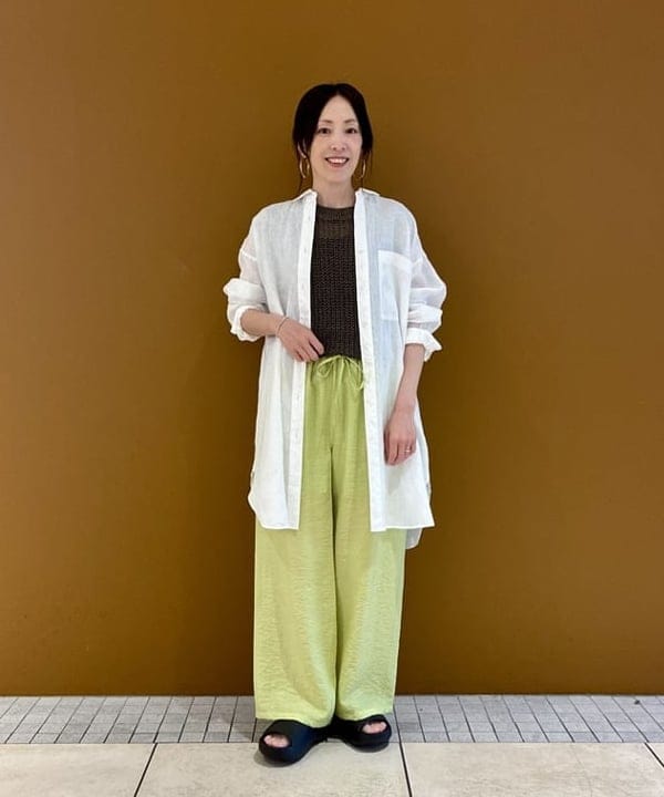 Demi-Luxe BEAMS | リネン 畦 ニットベスト | Rakuten Fashion(楽天