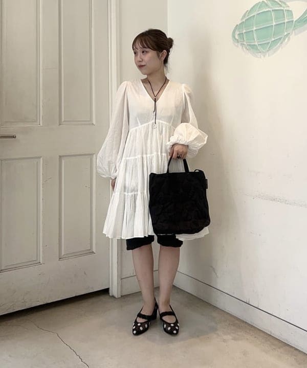 Demi-Luxe BEAMS | 【別注】MARIHA / エンジェルのミニワンピース