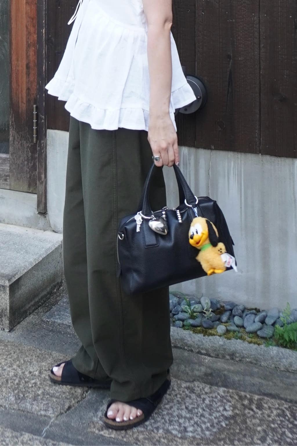 ear PAPILLONNER | スタッズボストンバッグ | Rakuten Fashion(楽天