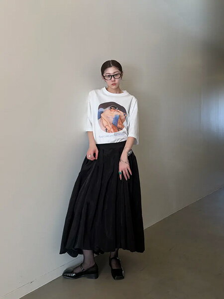 PRANK PROJECTのKeep Calm and Stay プリントTシャツ / Art Graphic Oversized T-shirtを使ったコーディネートを紹介します。｜Rakuten Fashion(楽天ファッション／旧楽天ブランドアベニュー)7164150