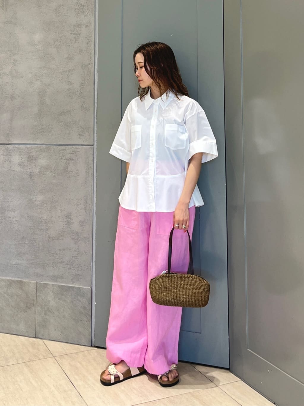 UNITED ARROWS | <AEWEN MATOPH>ペプラムショートスリーブシャツ