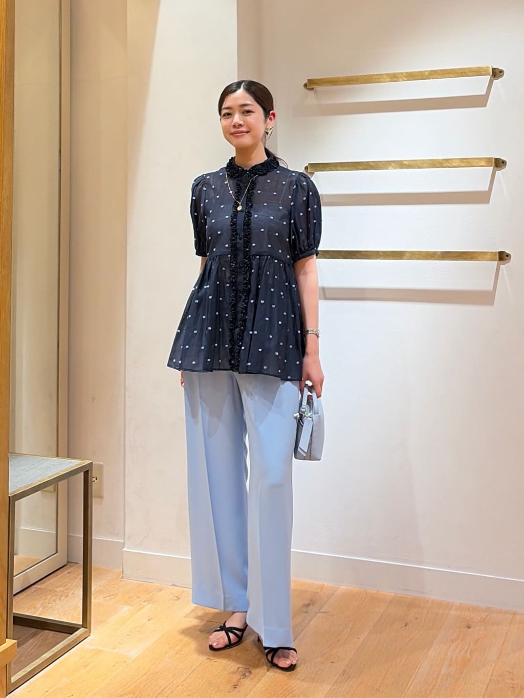 UNITED ARROWS | 2トーン ドット ジャガード シャツ | Rakuten Fashion