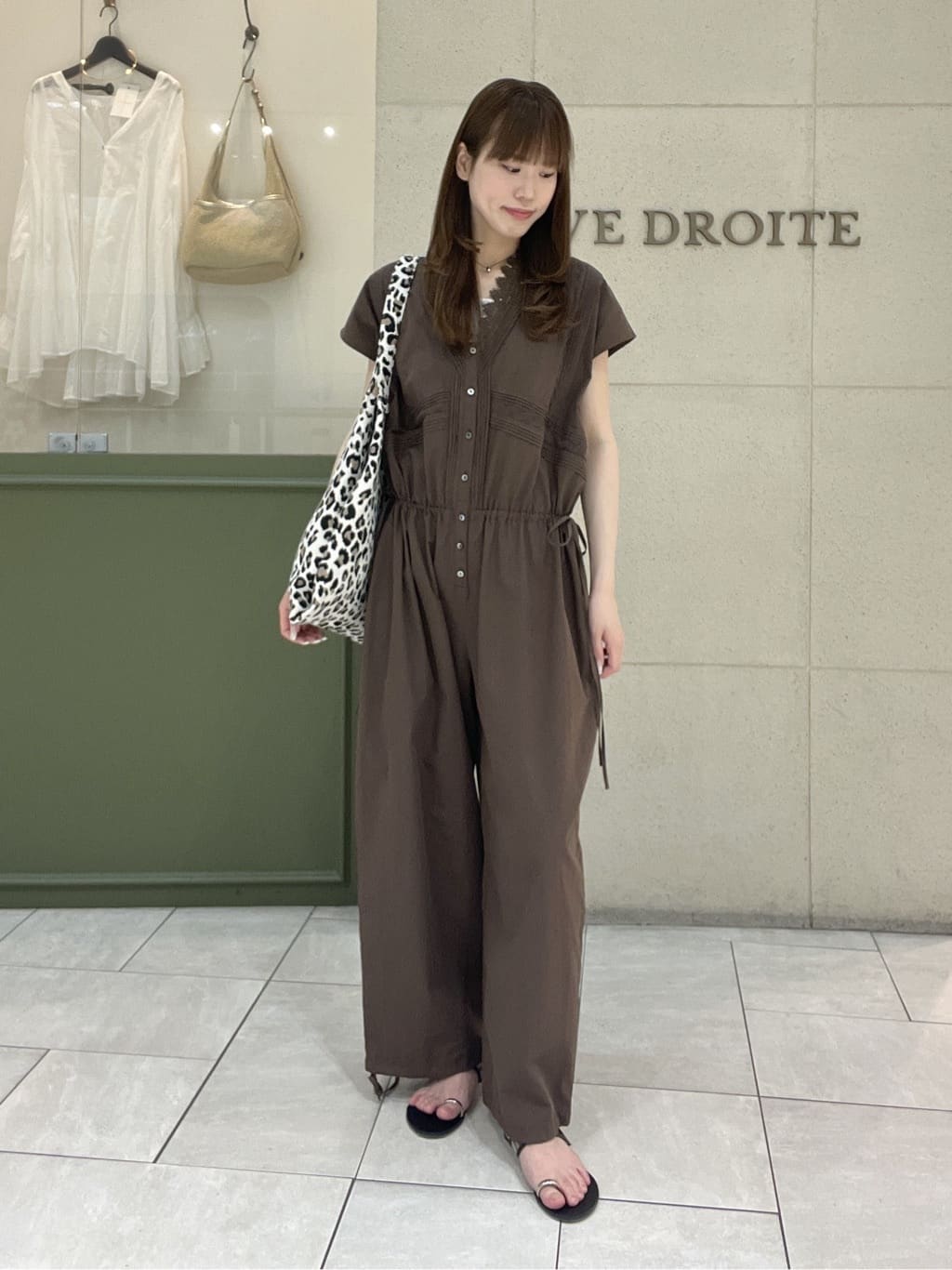 RIVE DROITE | レーストリムロンパース | Rakuten Fashion(楽天