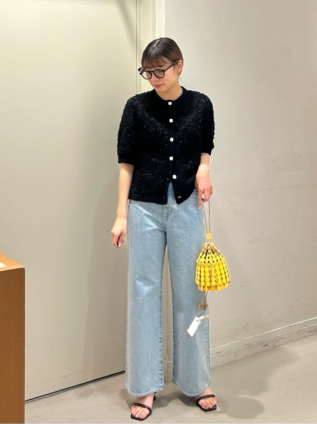 UNITED ARROWS | YTM 7分袖 カラー ミックス カーディガン | Rakuten