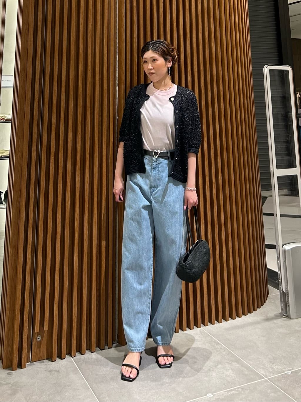 UNITED ARROWS | YTM 7分袖 カラー ミックス カーディガン | Rakuten