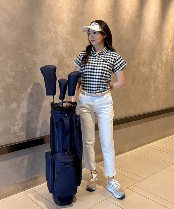 BEAMS GOLF | PURPLE LABEL / ビッグギンガムチェック ハーフ