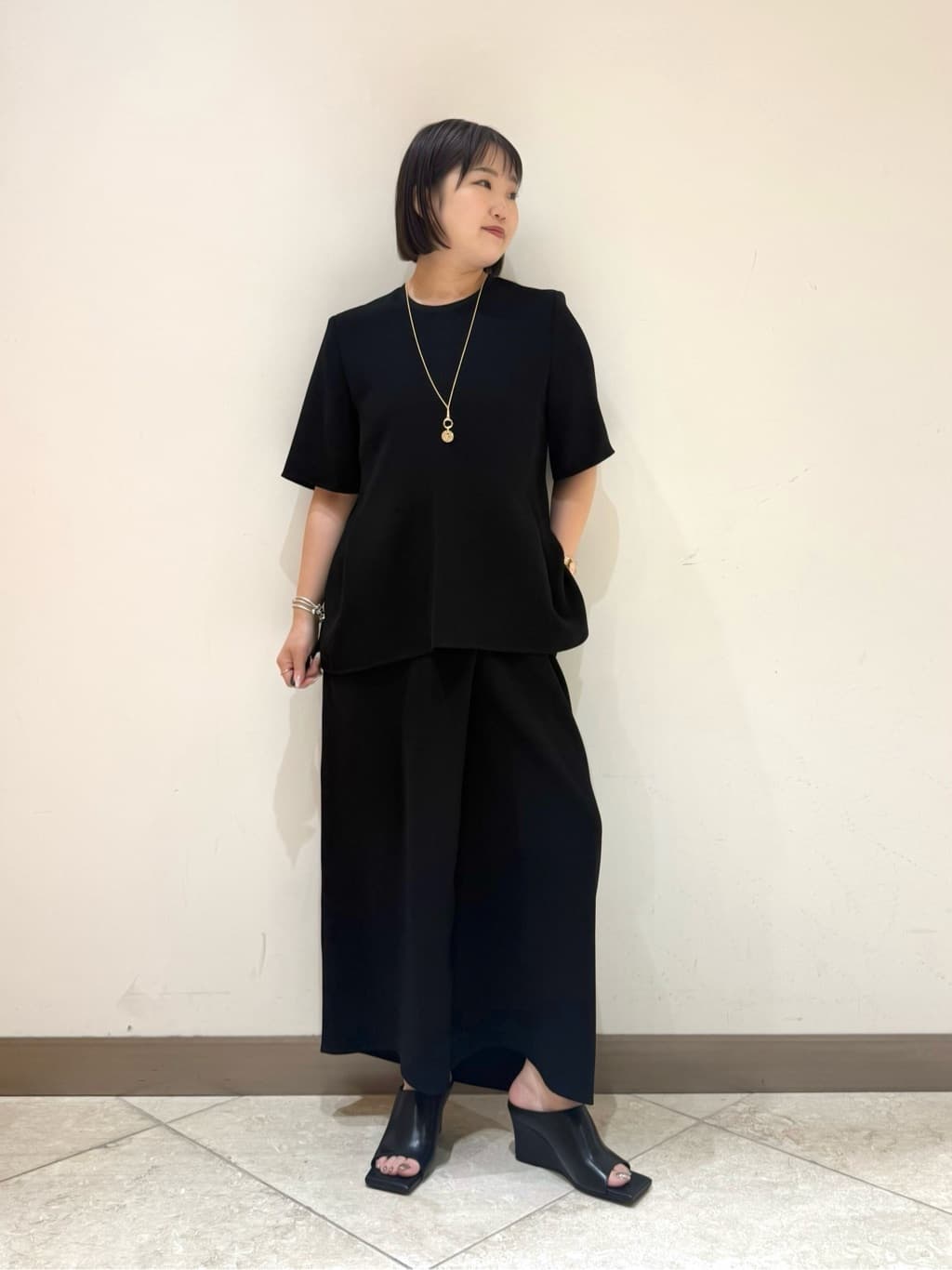UNITED ARROWS | COMFY ラップ マキシスカート -防汚 UVカット