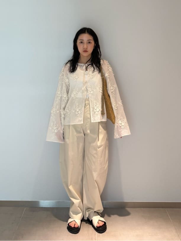 BEAUTY&YOUTH UNITED ARROWS | セルロースナイロン エンブロイダリー