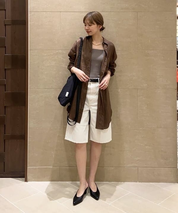 Demi-Luxe BEAMS | MAISON BOINET / カーフレザーベルト 28mm