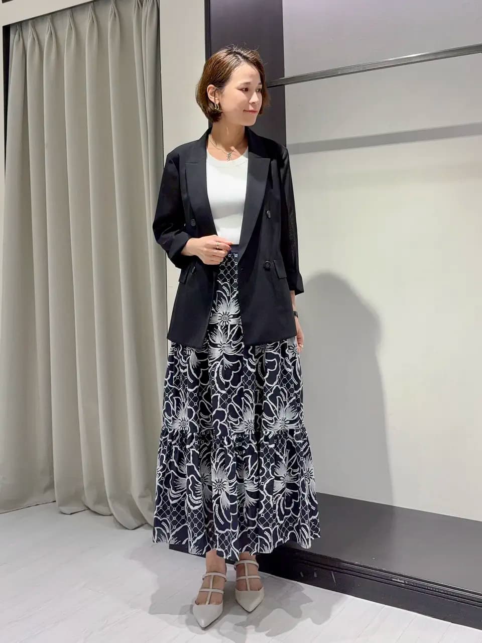 GRACE CONTINENTAL | シアーウールジャケット | Rakuten Fashion(楽天