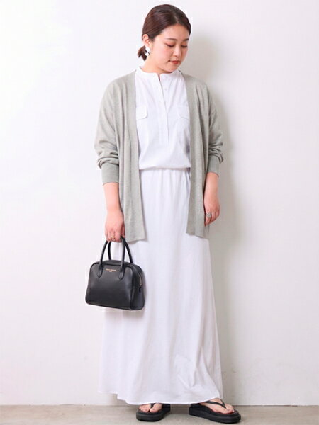 CHIC STYLEのモダール綿ニットカーディガン<大きいサイズ有>シックスタイルを使ったコーディネートを紹介します。｜Rakuten Fashion(楽天ファッション／旧楽天ブランドアベニュー)7167023