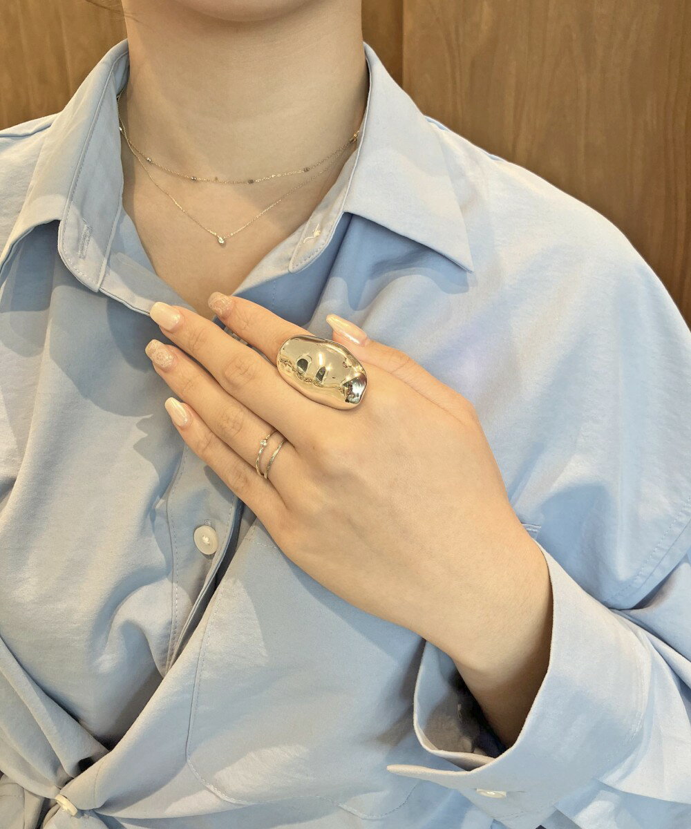 ete | [クレール]PT900 アロウカット リング | Rakuten Fashion(楽天