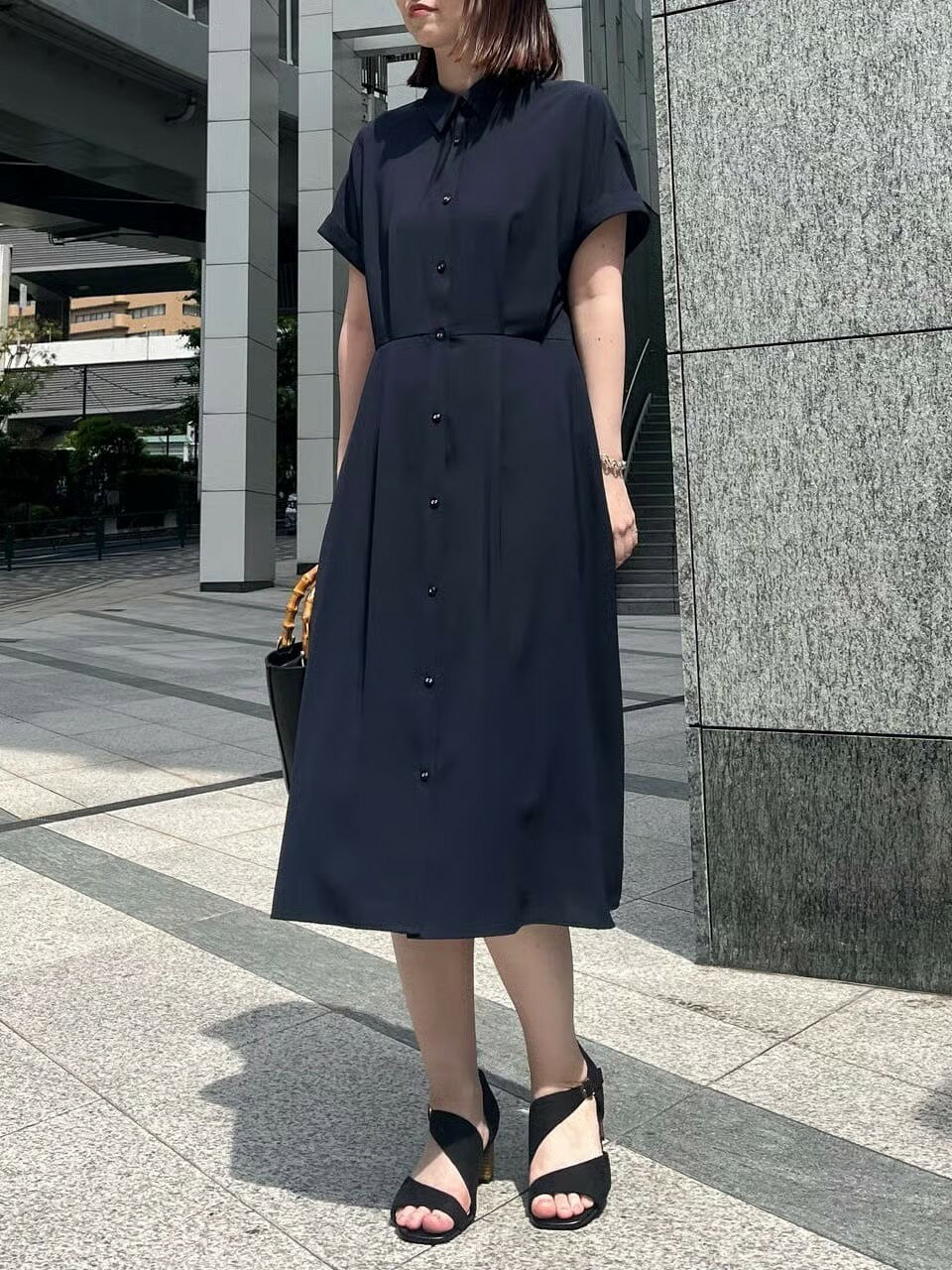 a.v.v | 【WEB限定】ドルマンスリーブシャツワンピース | Rakuten