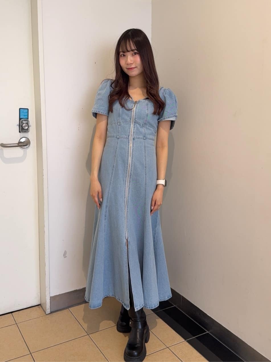 rienda | 【森香澄さん着用・SNSで話題】フロントジップマーメイド