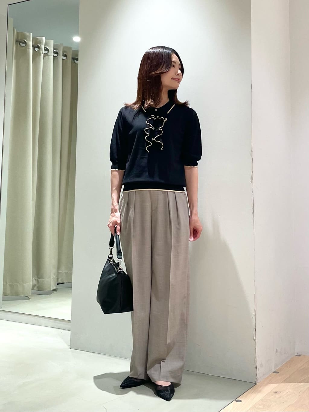 UNITED ARROWS green label relaxing | フリル ポロニット | Rakuten
