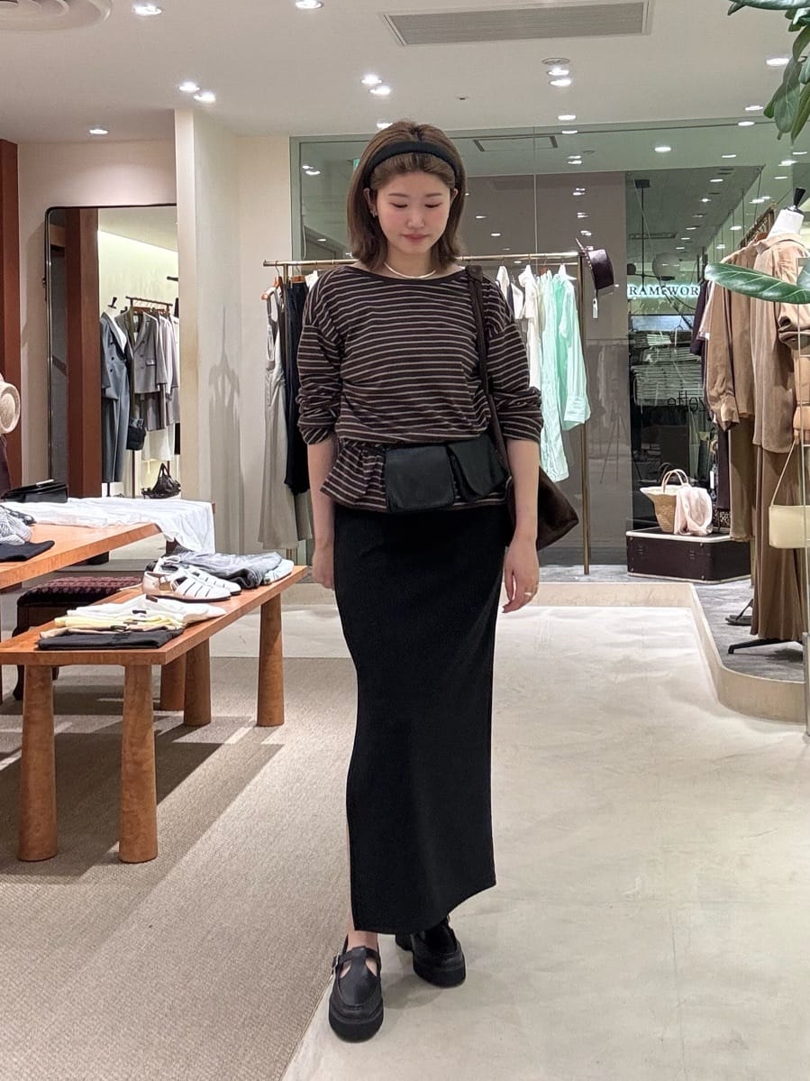 Whim Gazette | 【GEMINI】バックシャンボーダーカットソー | Rakuten