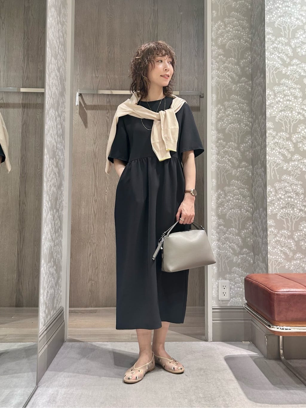 UNITED ARROWS | COMFY ショートスリーブ ワンピース -防汚 UVカット
