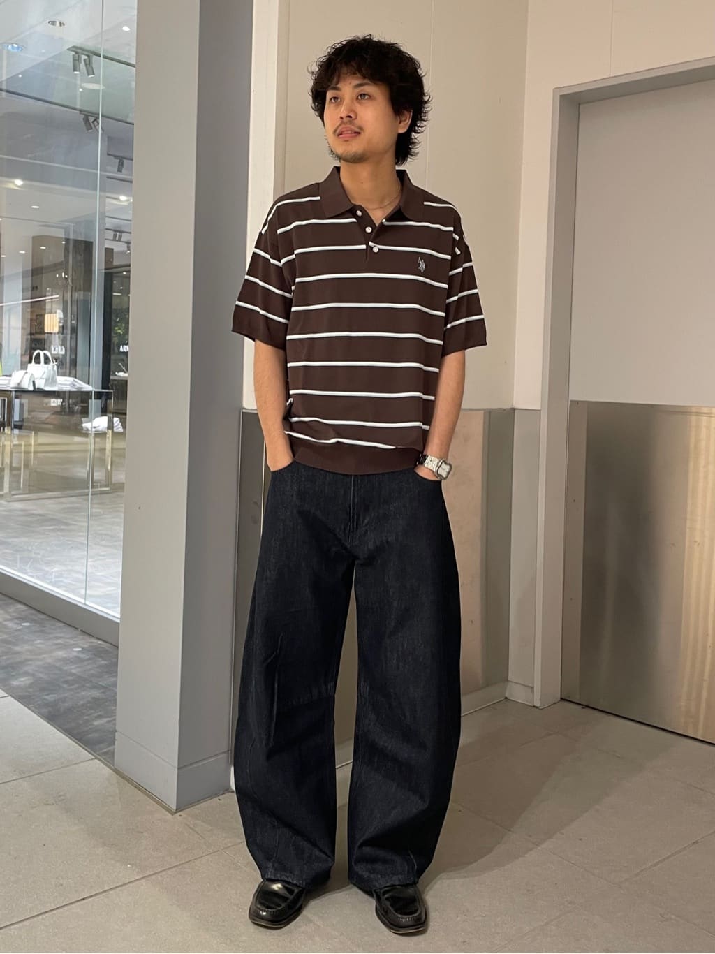 FREAK’S STOREの<接触冷感>別注 サマーニット ポロ 限定展開を使ったコーディネートを紹介します。｜Rakuten Fashion(楽天ファッション／旧楽天ブランドアベニュー)7168077