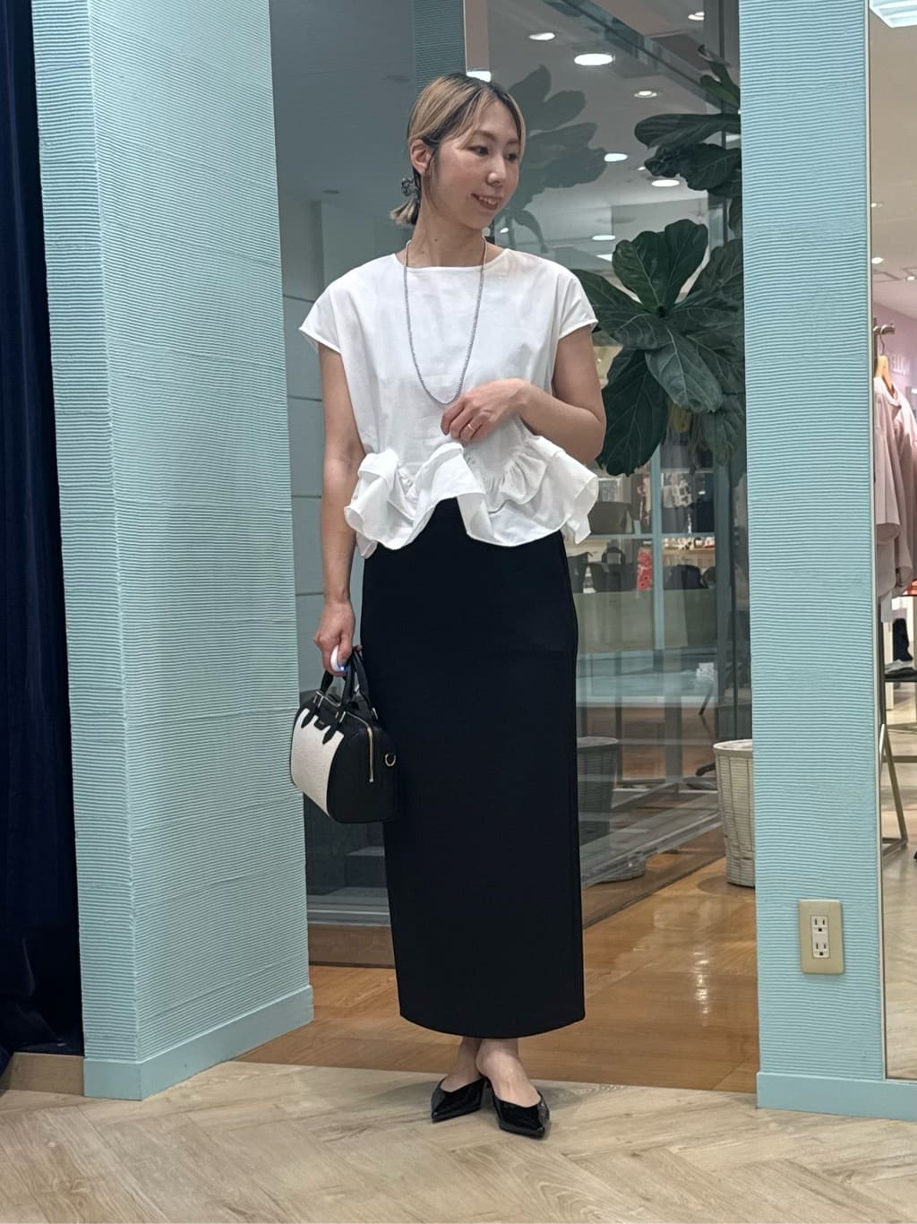 NOLLEY'S | ウォッシャブルペプラムフリル2WAY半袖ブラウス | Rakuten