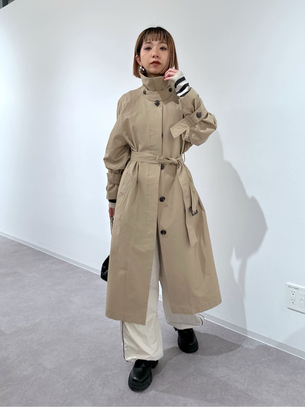FREE'S MART | 2wayスタンドカラーコート | Rakuten Fashion(楽天