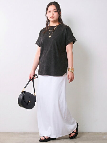 CHIC STYLEのヴィンテージ加工サーマルカットソー<大きいサイズ有>シックスタイルを使ったコーディネートを紹介します。｜Rakuten Fashion(楽天ファッション／旧楽天ブランドアベニュー)7170442