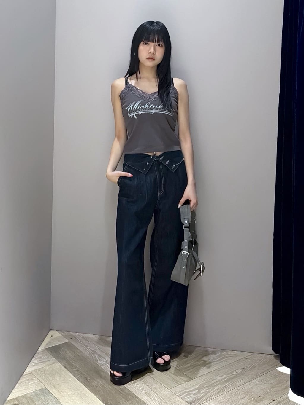 moussy | CORSET DESIGN バギー デニム | Rakuten Fashion(楽天
