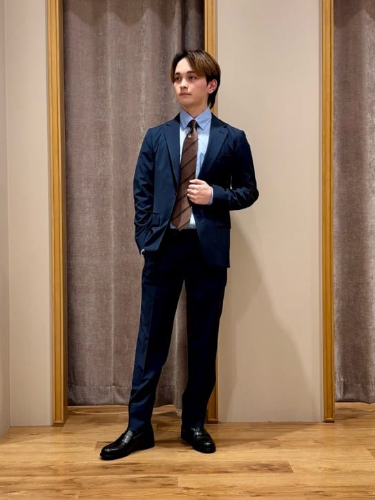 UNITED ARROWS glr / TWPUトロピカルスリム 3ピーススーツ UNITED ARROWS green label relaxing | A+ TWPU トロピカル無地 スリム