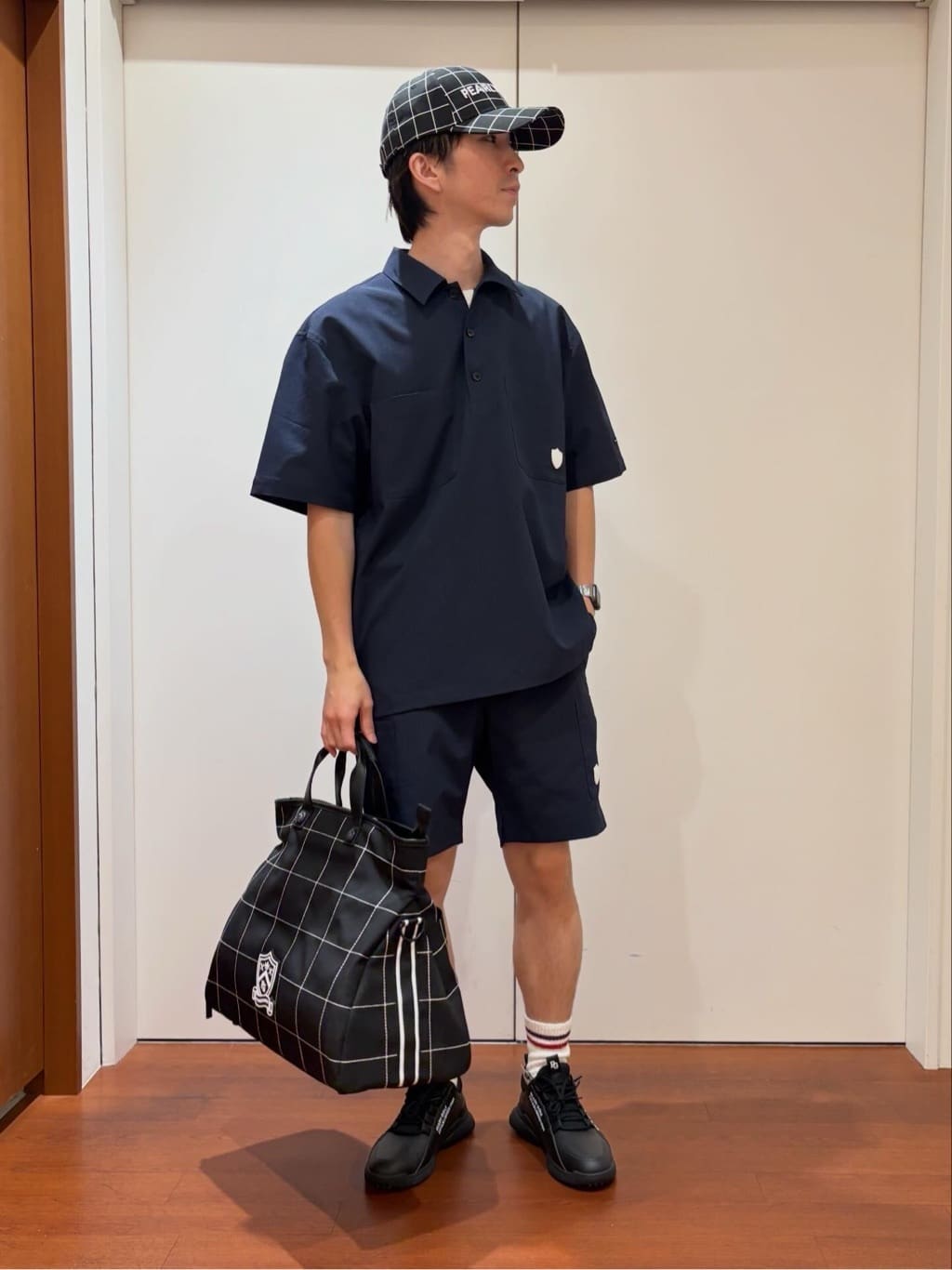 PEARLY GATES | 穴開きPeブロードショートパンツ | Rakuten Fashion